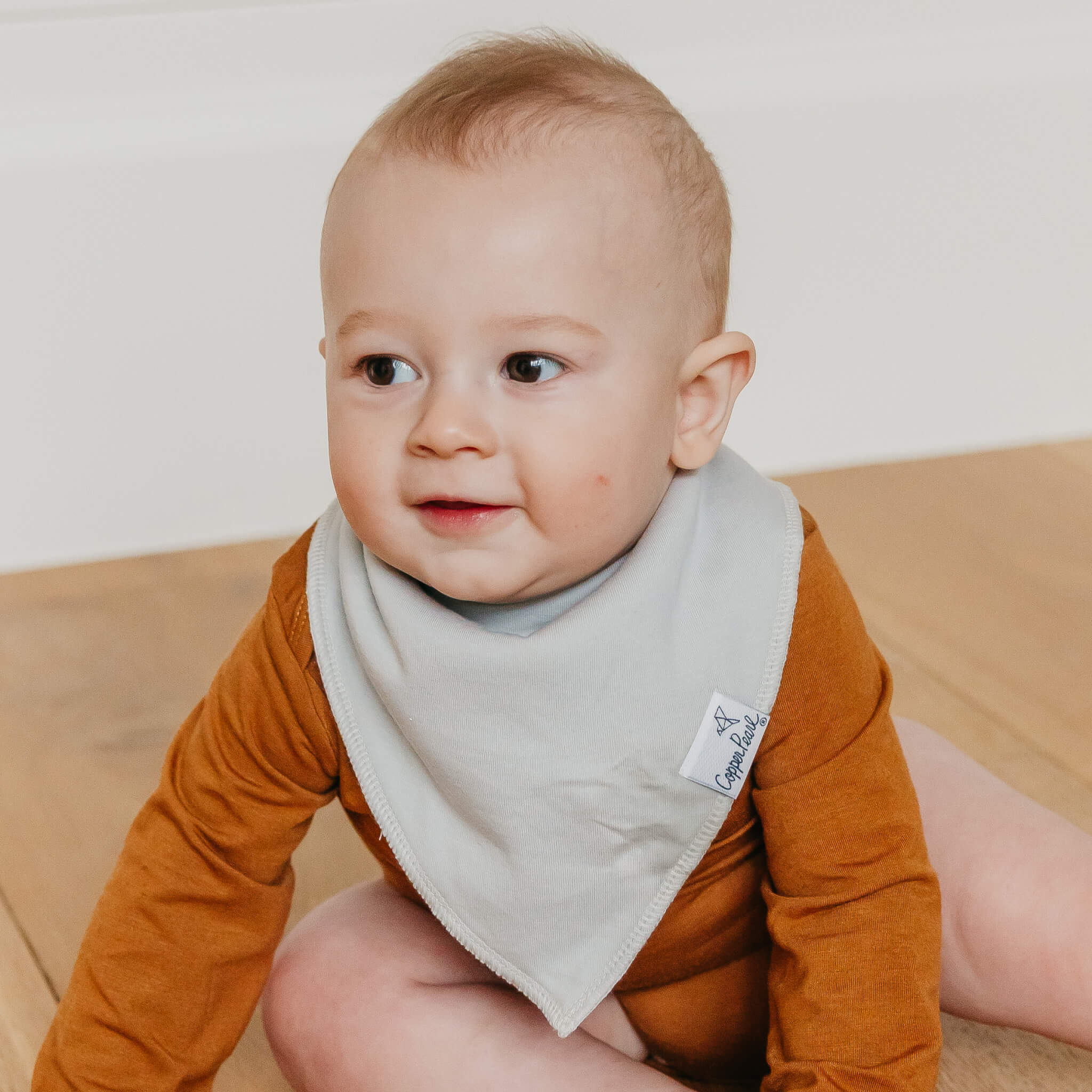 Baby Bandana Bibs - Grey Basics
