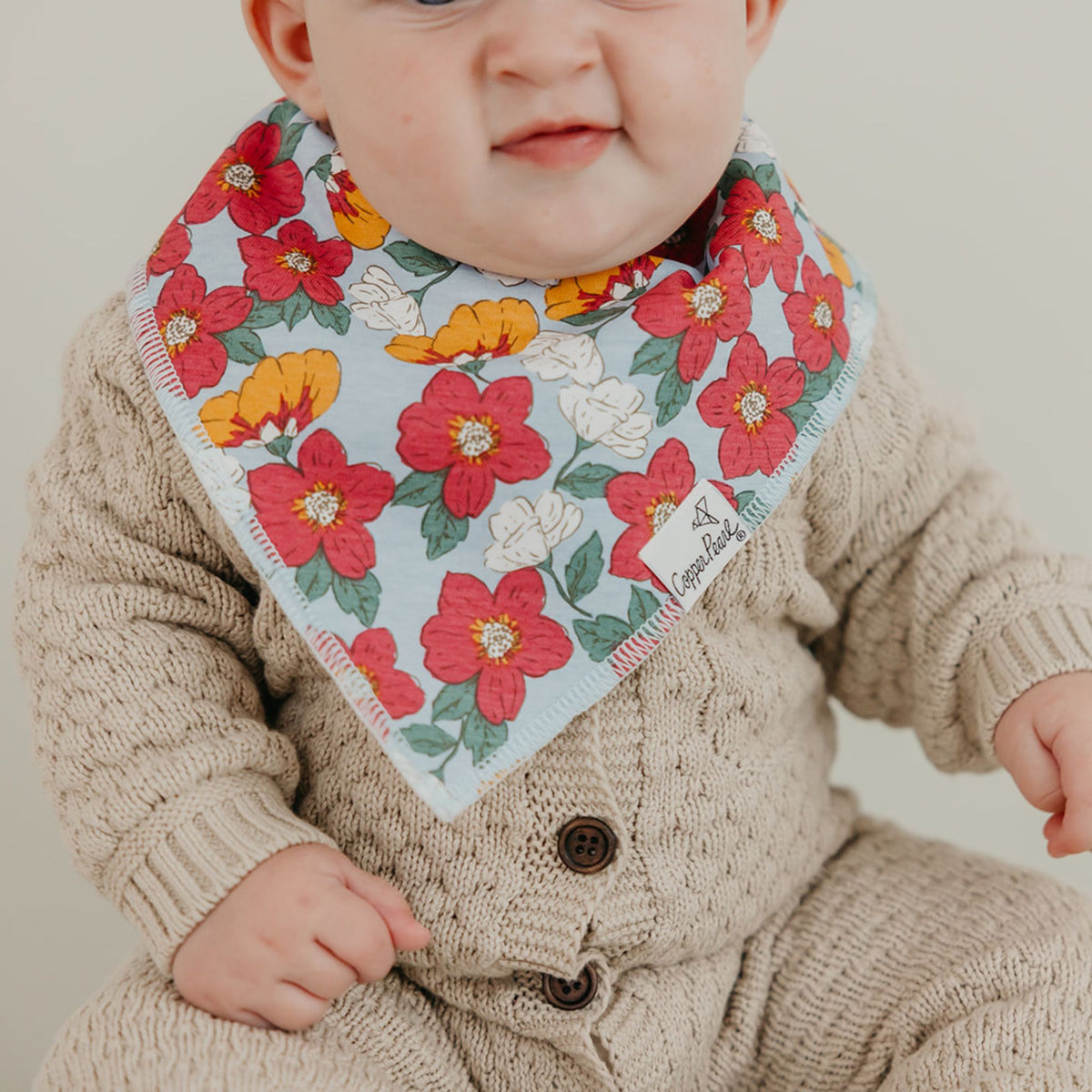 Baby Bandana Bibs - Ivy