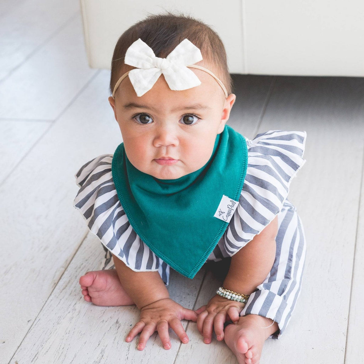 Baby Bandana Bibs - Jade