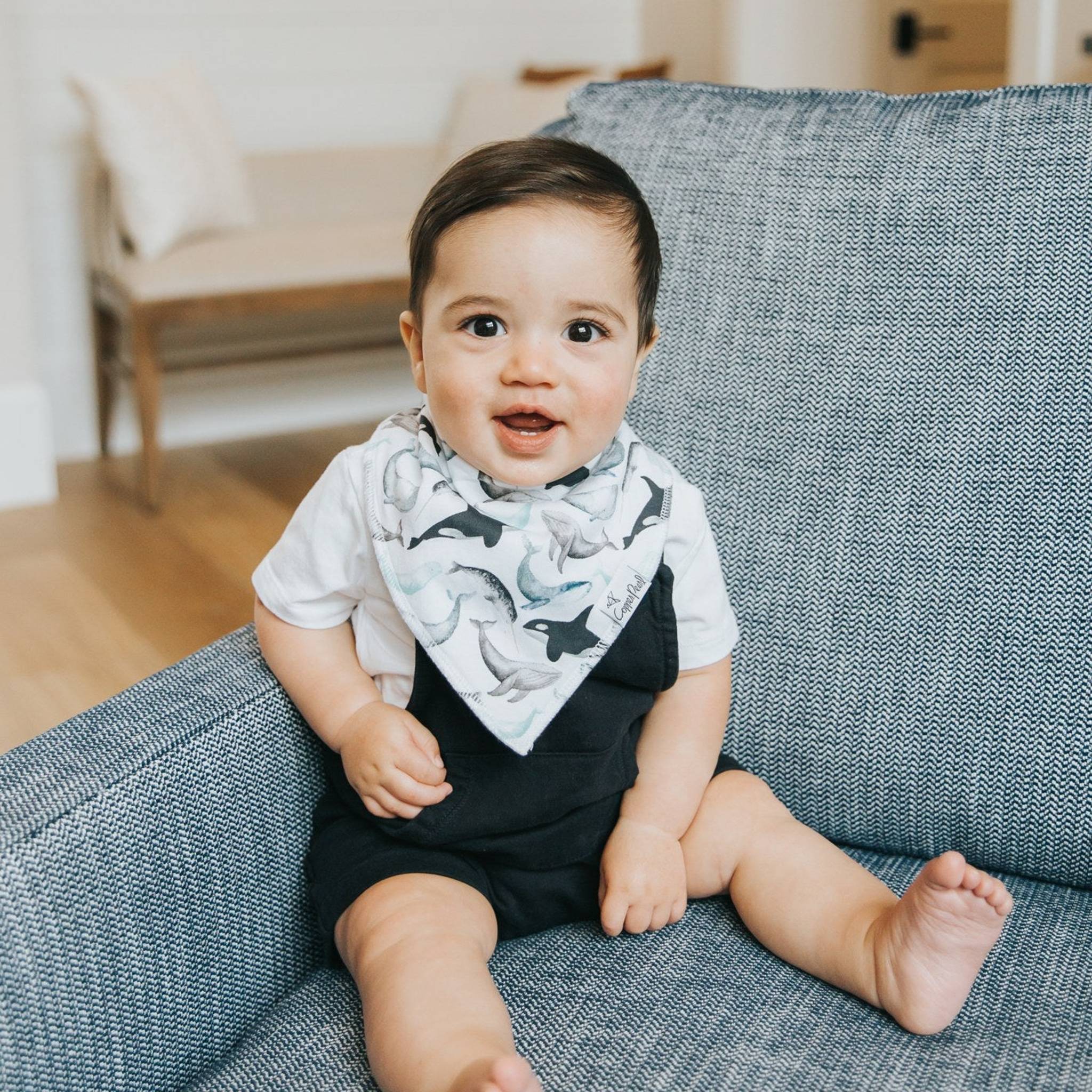 Baby Bandana Bibs - Kai