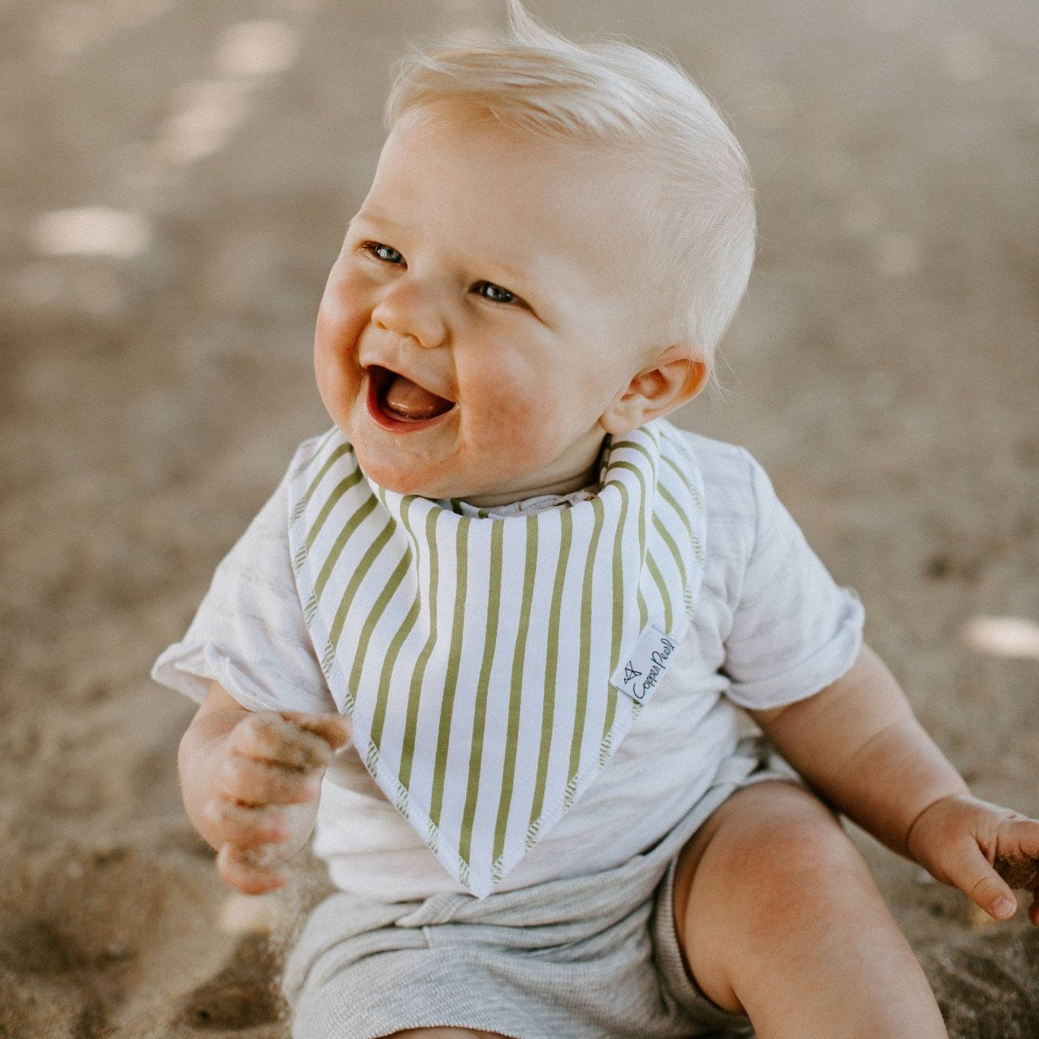 Baby Bandana Bibs - Kai