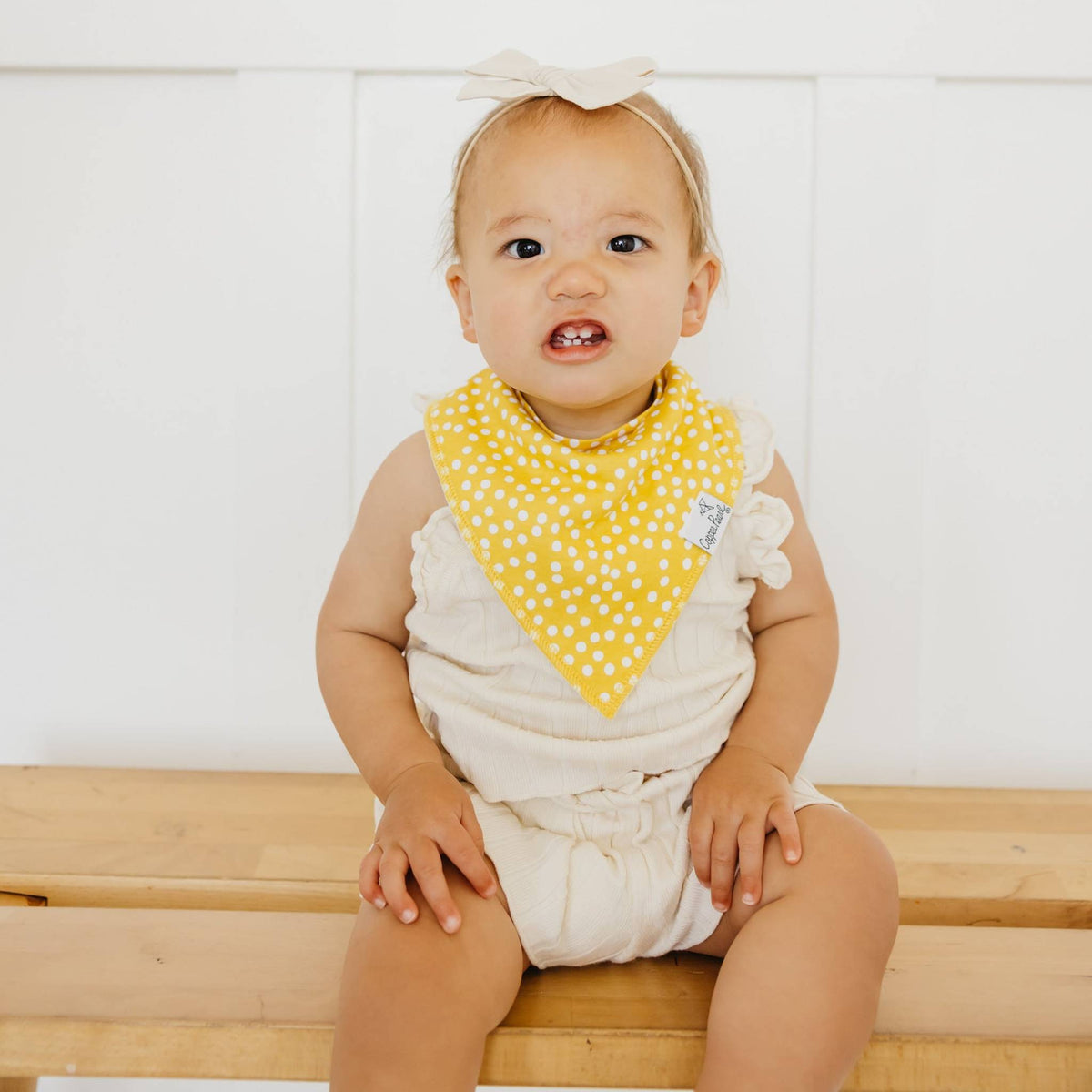 Baby Bandana Bibs - Lemon