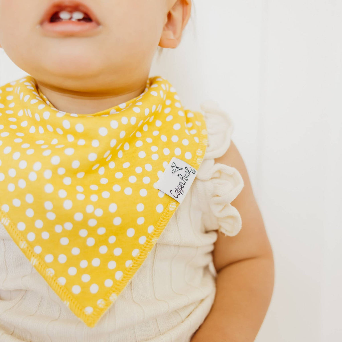 Baby Bandana Bibs - Lemon