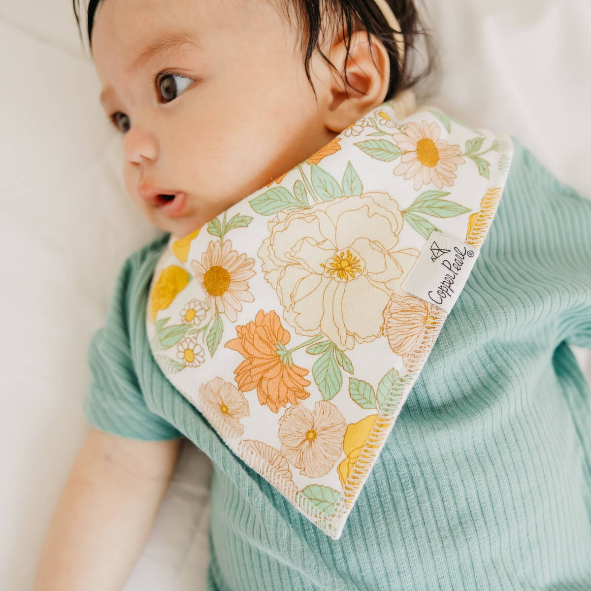 Baby Bandana Bibs - Lemon