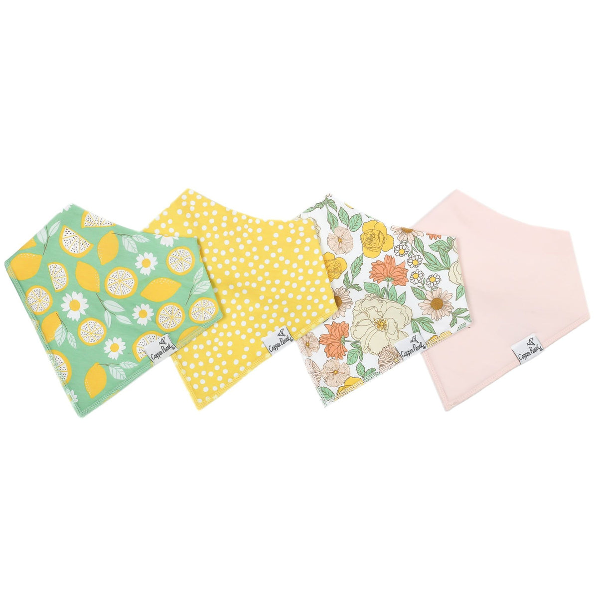 Baby Bandana Bibs - Lemon