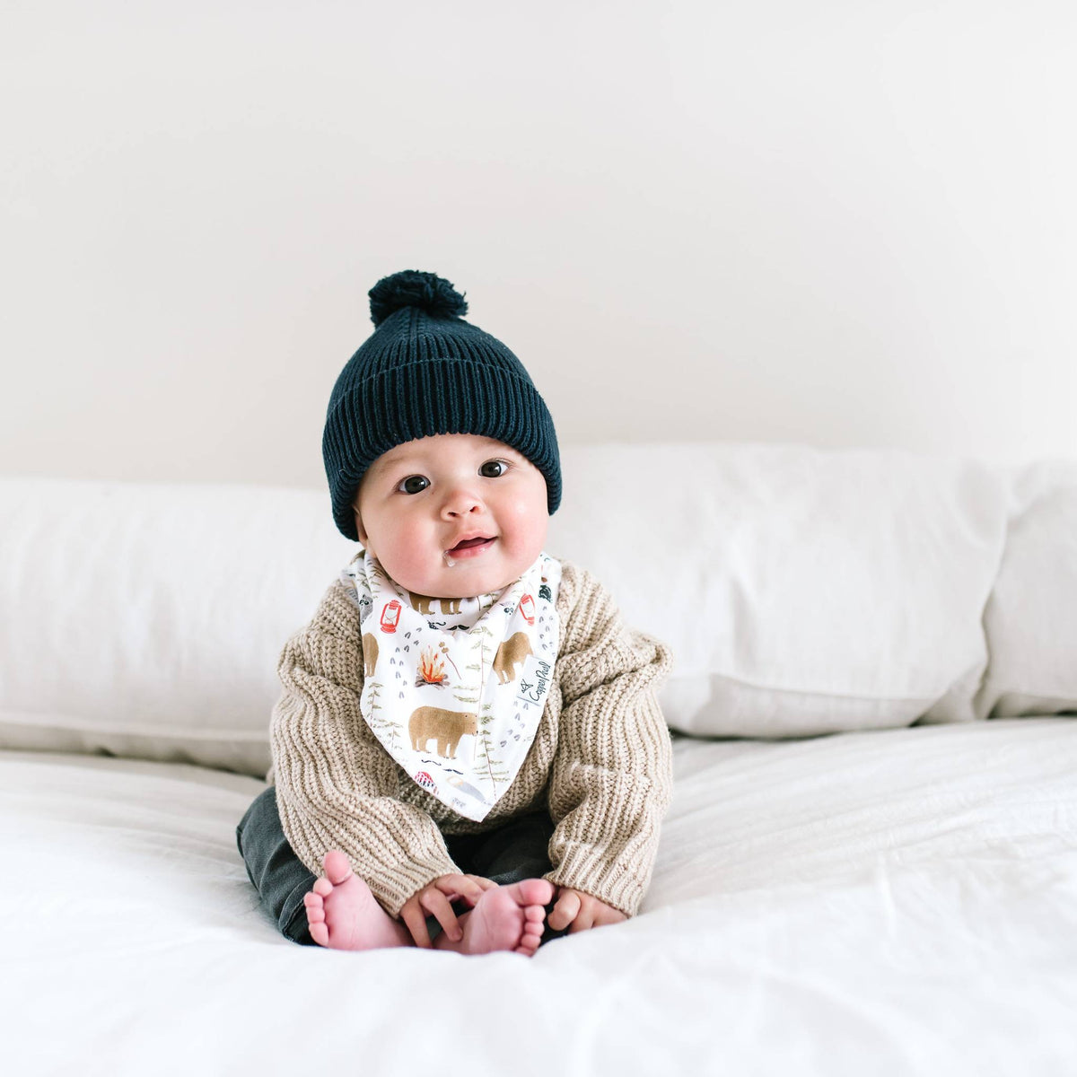 Baby Bandana Bibs - Lumberjack