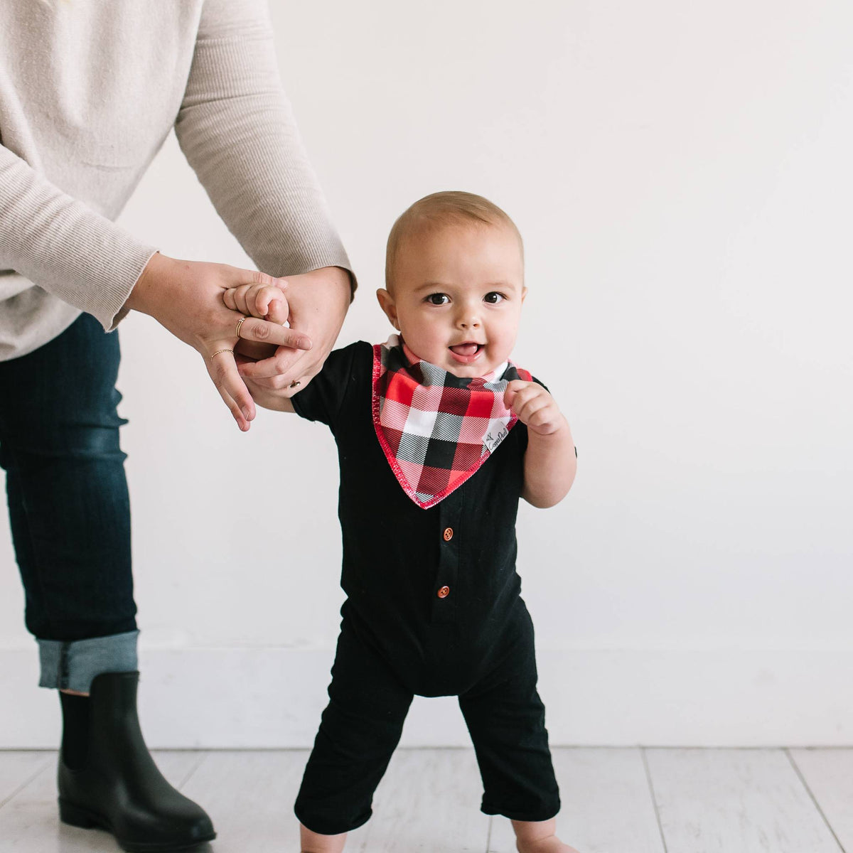 Baby Bandana Bibs - Lumberjack