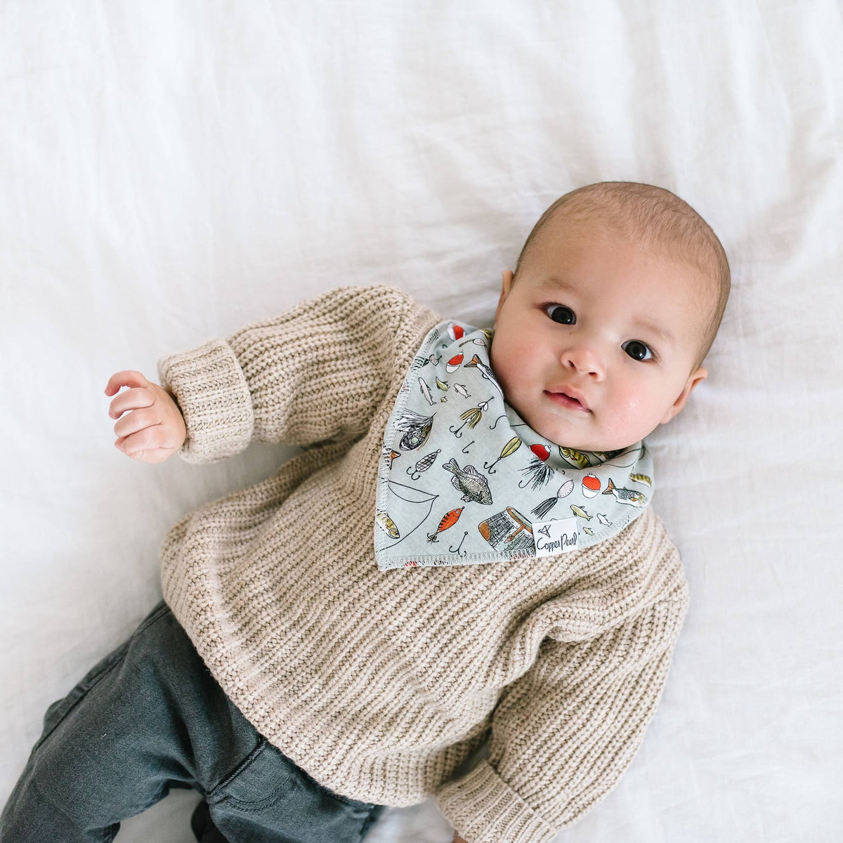 Baby Bandana Bibs - Lumberjack