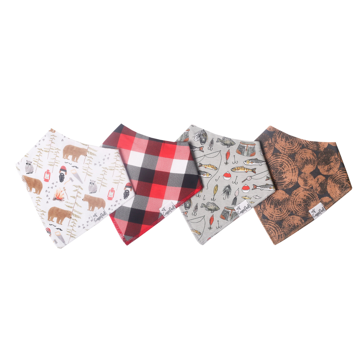 Baby Bandana Bibs - Lumberjack