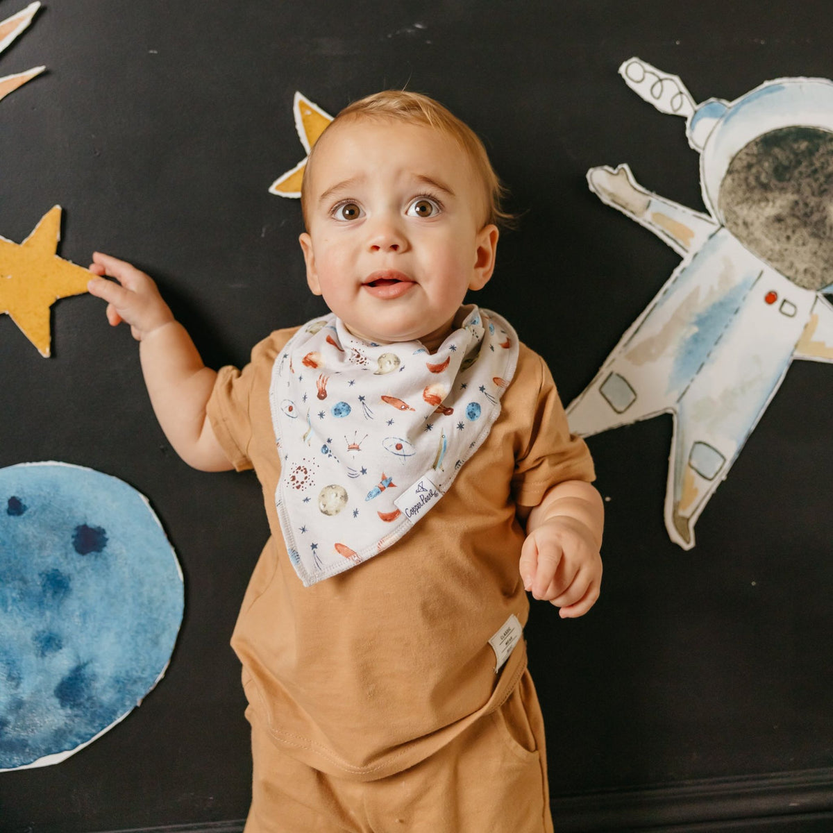 Baby Bandana Bibs - Neil