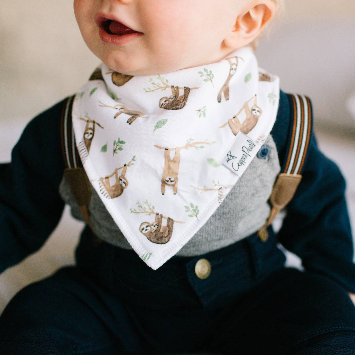 Baby Bandana Bibs - Noah