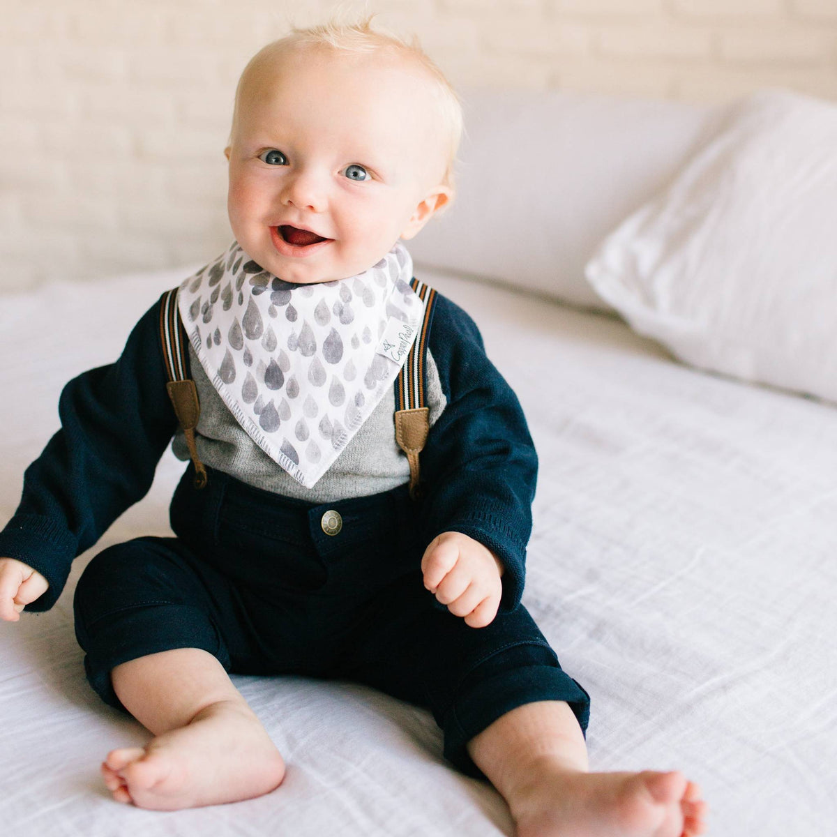 Baby Bandana Bibs - Noah