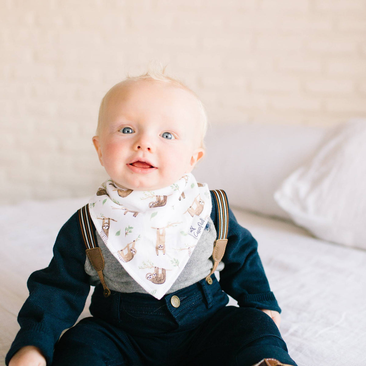 Baby Bandana Bibs - Noah