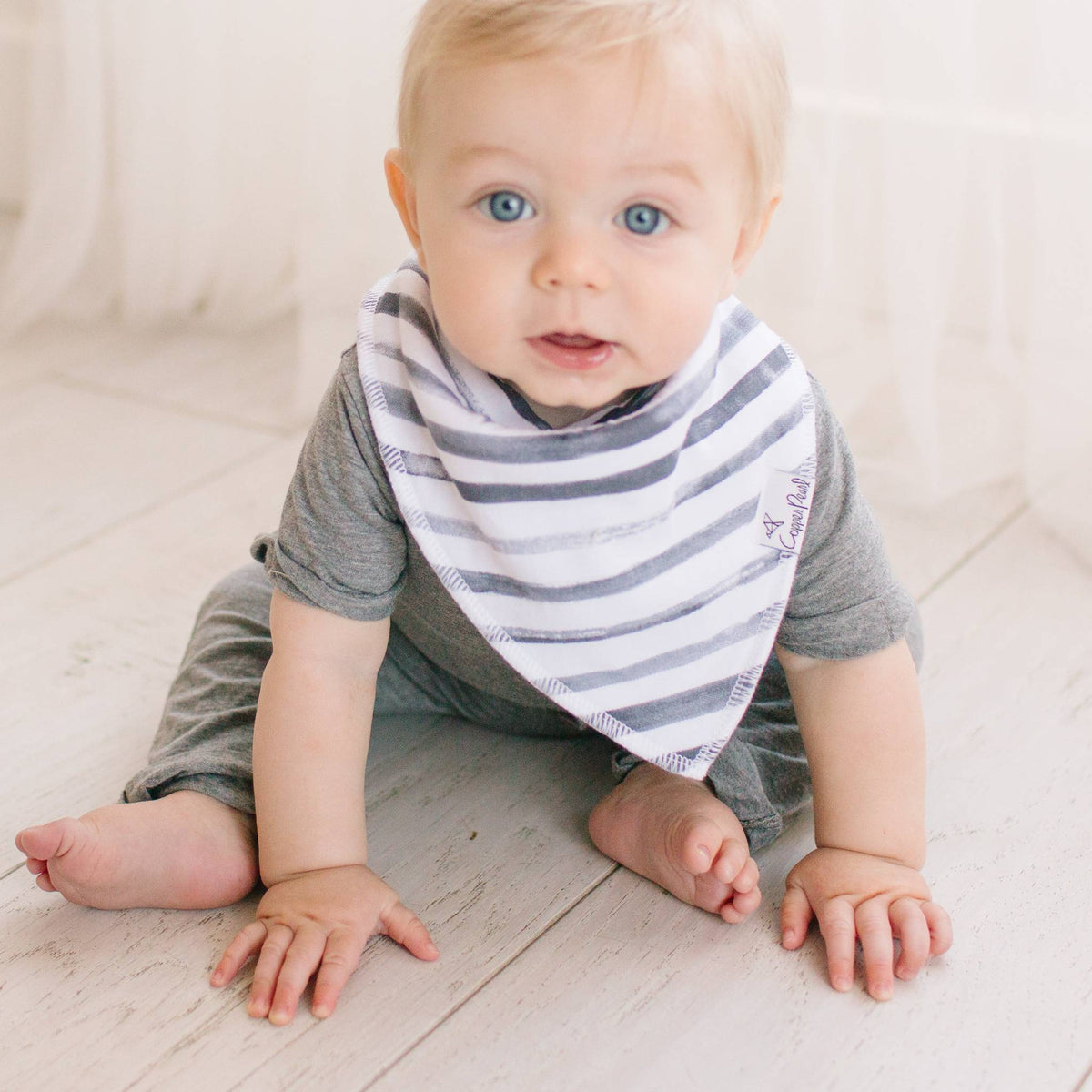 Baby Bandana Bibs - Noah