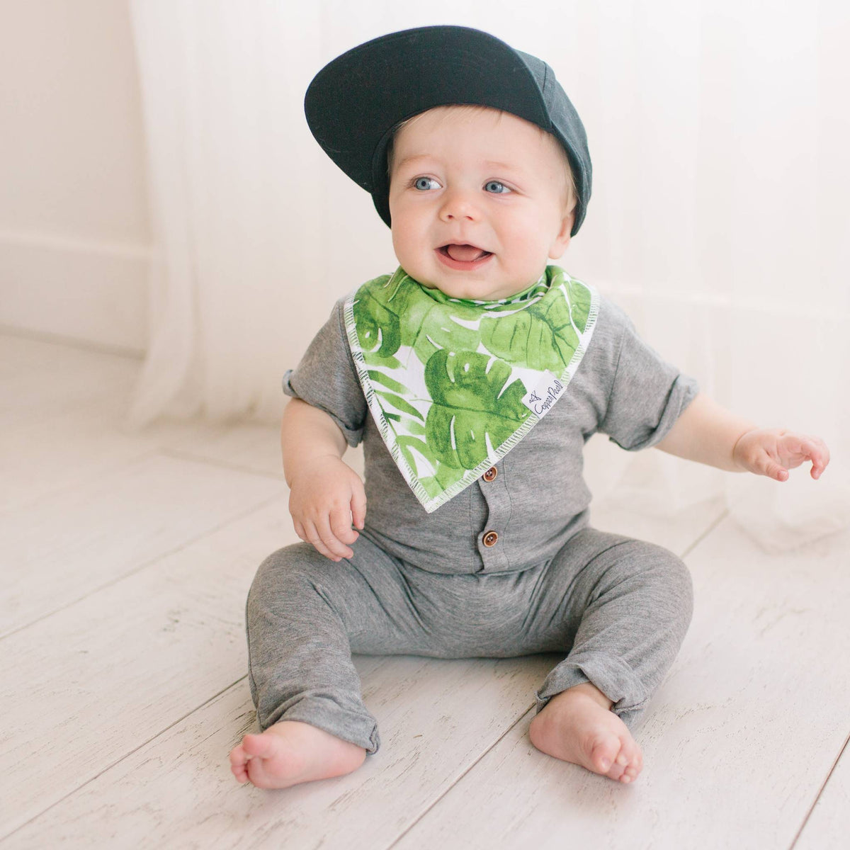 Baby Bandana Bibs - Noah