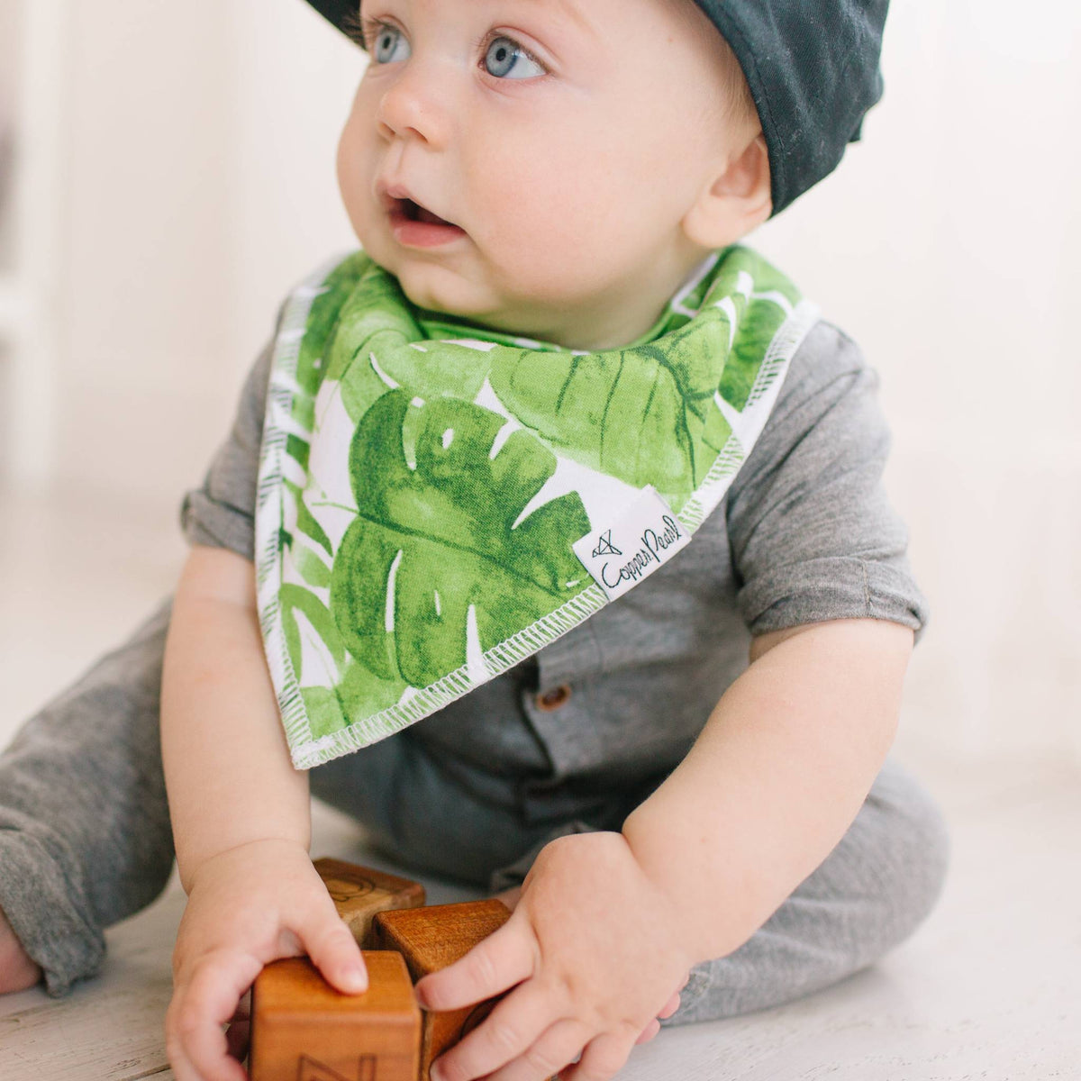 Baby Bandana Bibs - Noah