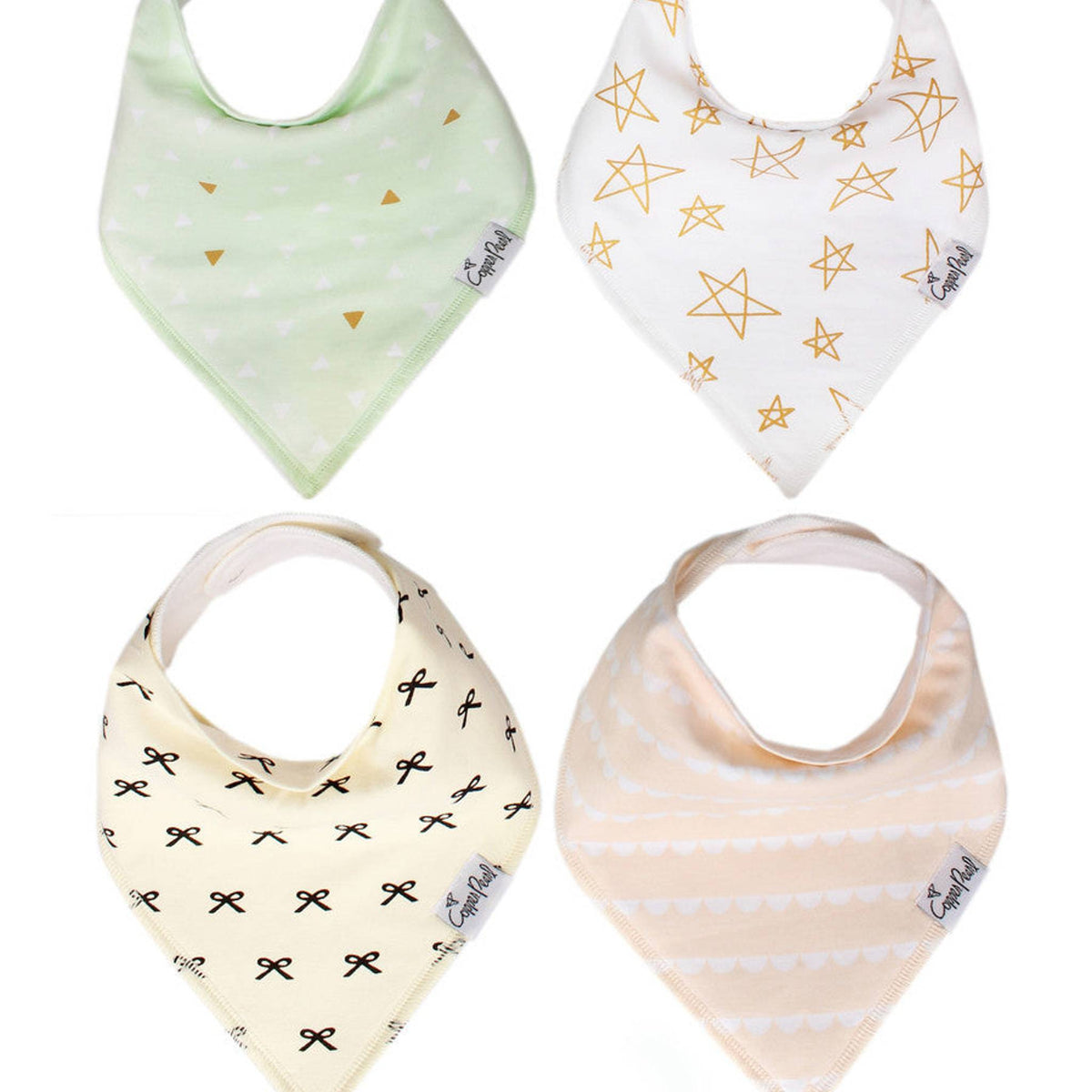 Baby Bandana Bibs - Paris