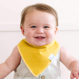 Baby Bandana Bibs - Stone