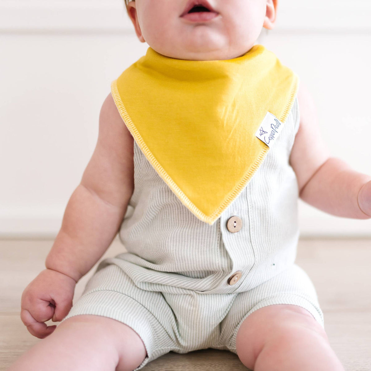 Baby Bandana Bibs - Stone