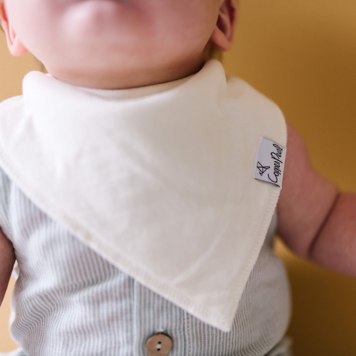 Baby Bandana Bibs - Stone