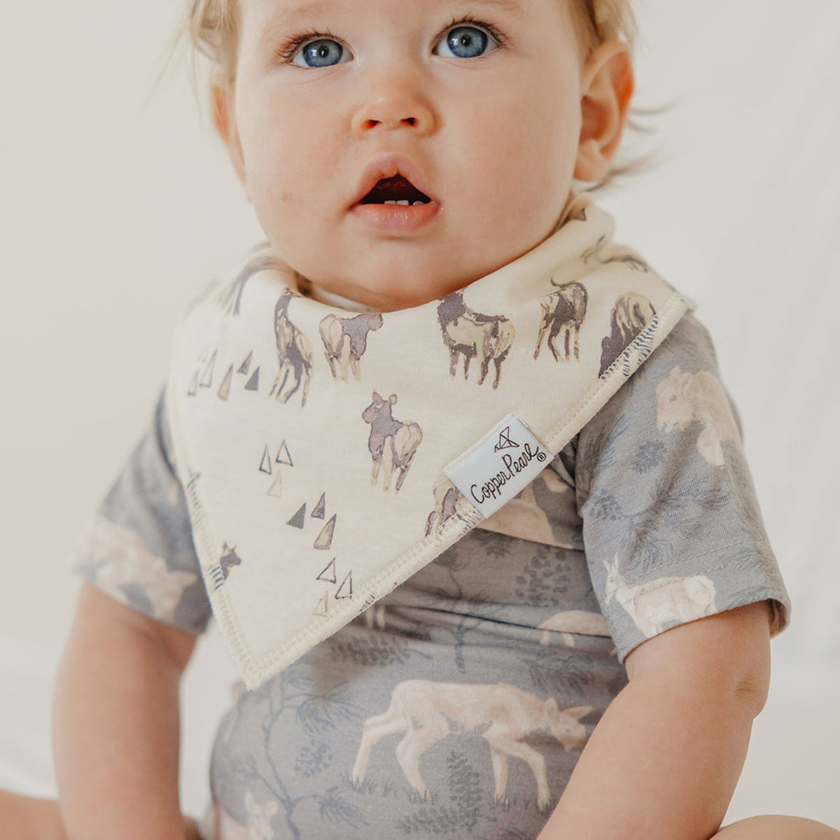 Baby Bandana Bibs - Timber