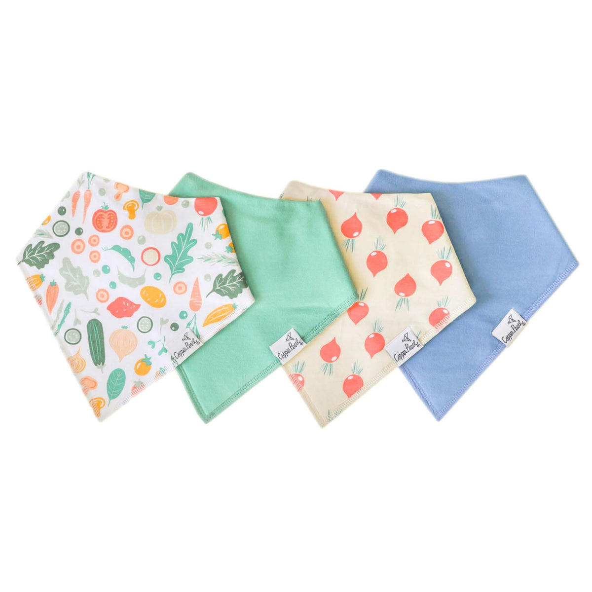 Baby Bandana Bibs - Veggies