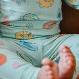 Baby Pants - Sesame Street Retro Floral