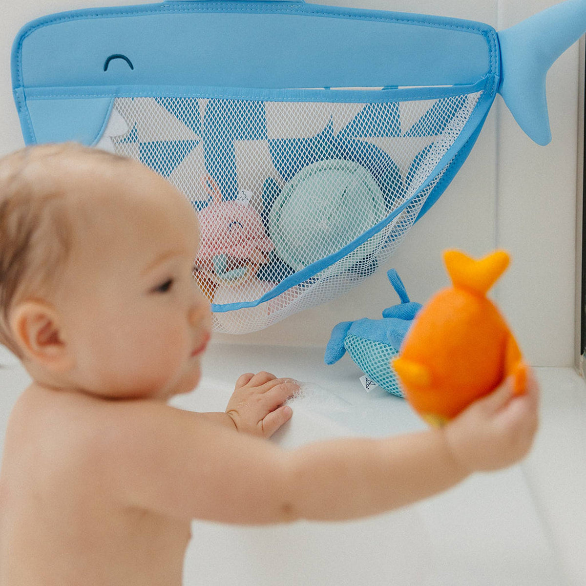 Bath Toy Organizer- Finn