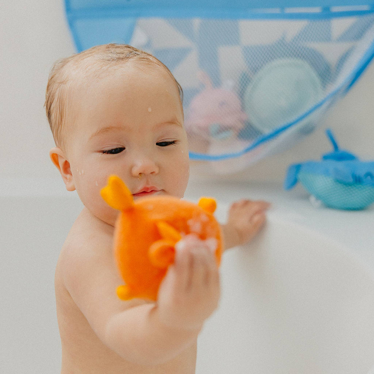 Bath Toy Organizer- Finn