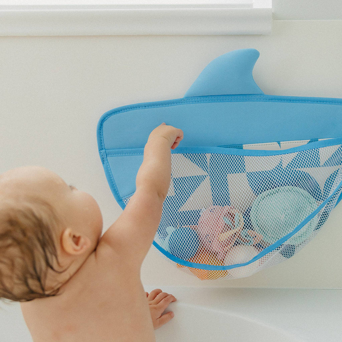 Bath Toy Organizer- Finn