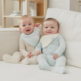 4 Pack Baby Bandana Bibs - Air