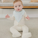 4 Pack Baby Bandana Bibs - Air