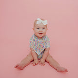 4 Pack Baby Bandana Bibs - Catherine