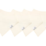 4 Pack Baby Bandana Bibs - Cru