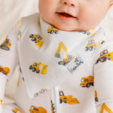 4 Pack Baby Bandana Bibs - Dozer