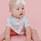 4 Pack Baby Bandana Bibs - Genevieve