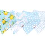 4 Pack Baby Bandana Bibs - Melody