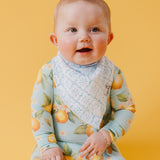 4 Pack Baby Bandana Bibs - Melody