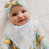 4 Pack Baby Bandana Bibs - Melody