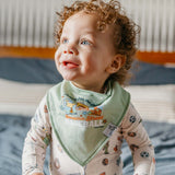 4 Pack Baby Bandana Bibs - Sesame Street Varsity Friends