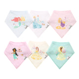 Baby Bandana Bibs - Disney Princess 6 Pack