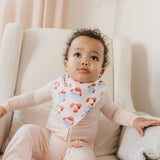 Baby Bandana Bibs - Elmo Heart Candies