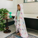 Premium Big Kid Hooded Towel - Disney Princess