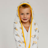 Premium Big Kid Hooded Towel - Dozer