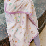 Premium Big Kid Hooded Towel - Enchanted Friends
