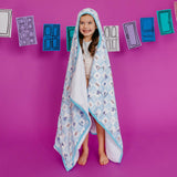 Premium Big Kid Hooded Towel - Monsters, Inc. Medley