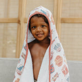 Premium Big Kid Hooded Towel - Disney Pixar Bumper Stickers