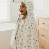 Premium Big Kid Hooded Towel - Wilder