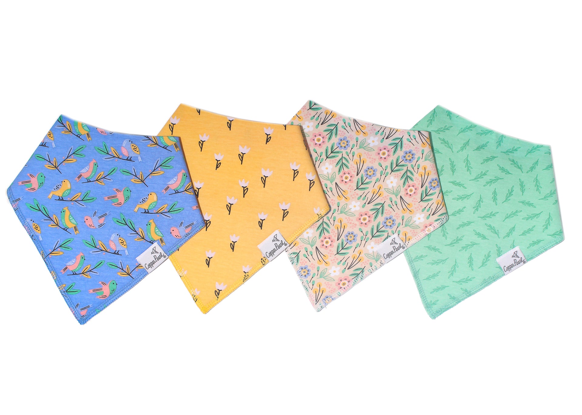 Baby Bandana Bibs: Boys & Girls Bandana Bibs | Copper Pearl