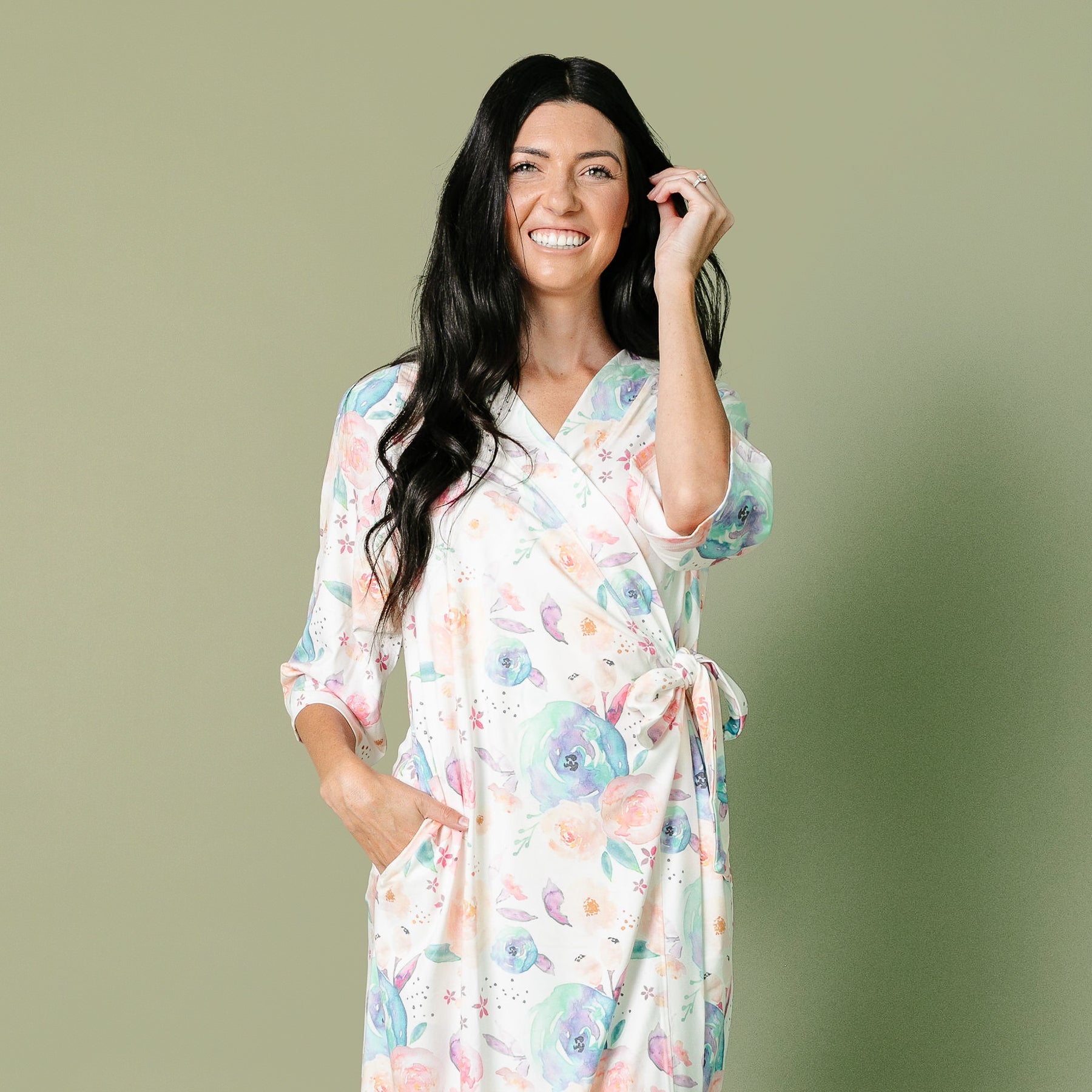 Women's Everyday Robe - Bloom – Copper Pearl